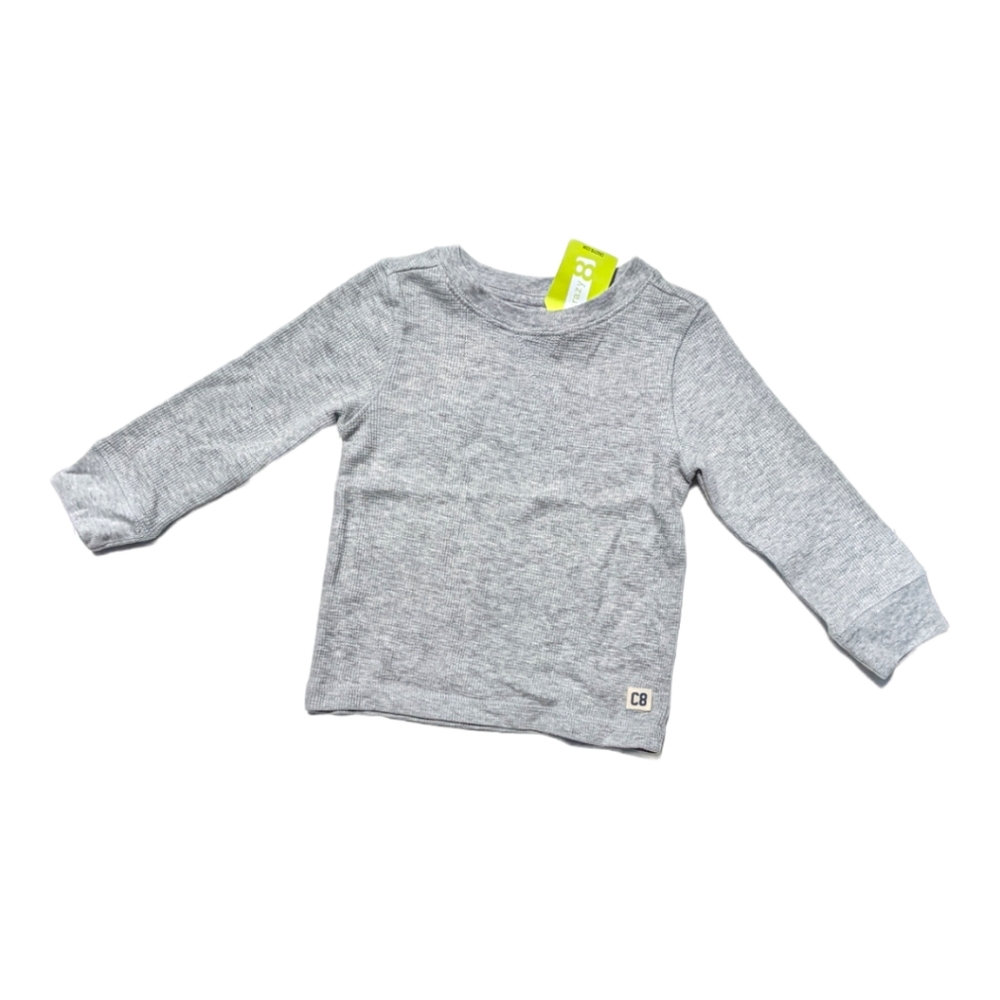 Crazy 8 18-24m Grey Long Sleeve/John Tshirt